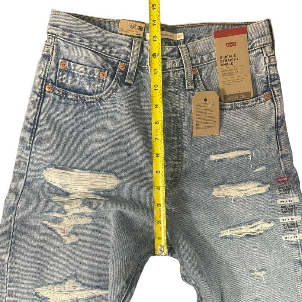 LEVIS Ribcage straight ankle size 27 - Picture 11 of 14